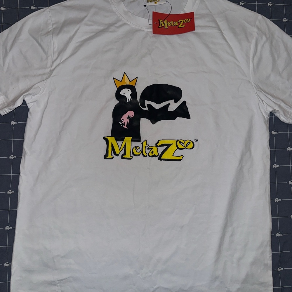 MetaZoo White Graphic T-Shirt